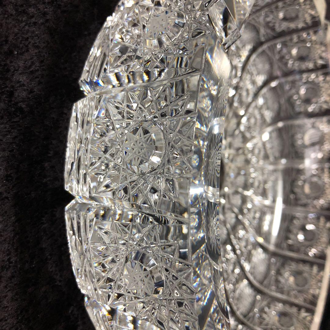 ボヘミアン　グラス　アッシュトレイ