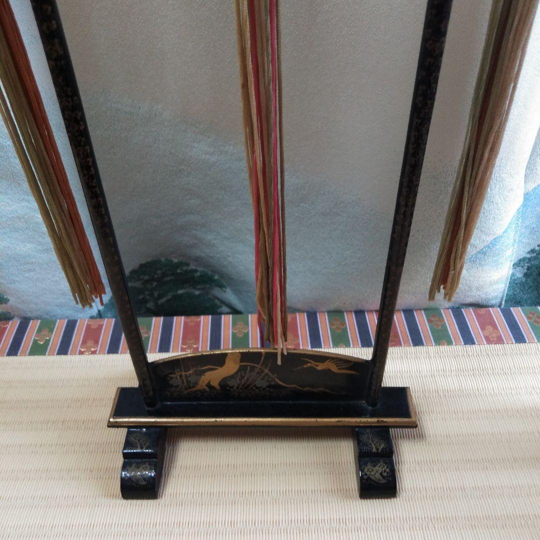 古Aー5　　雛飾り　 吊りくす玉飾り　つまみ細工