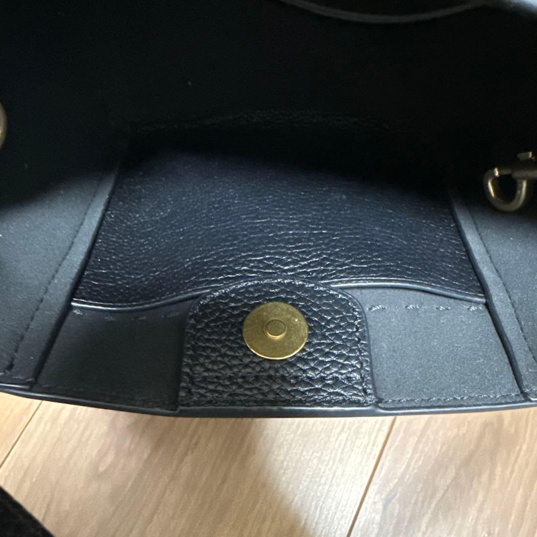 TORY BURCH MCGRAW SMALL BUCKET BAG ショルダー