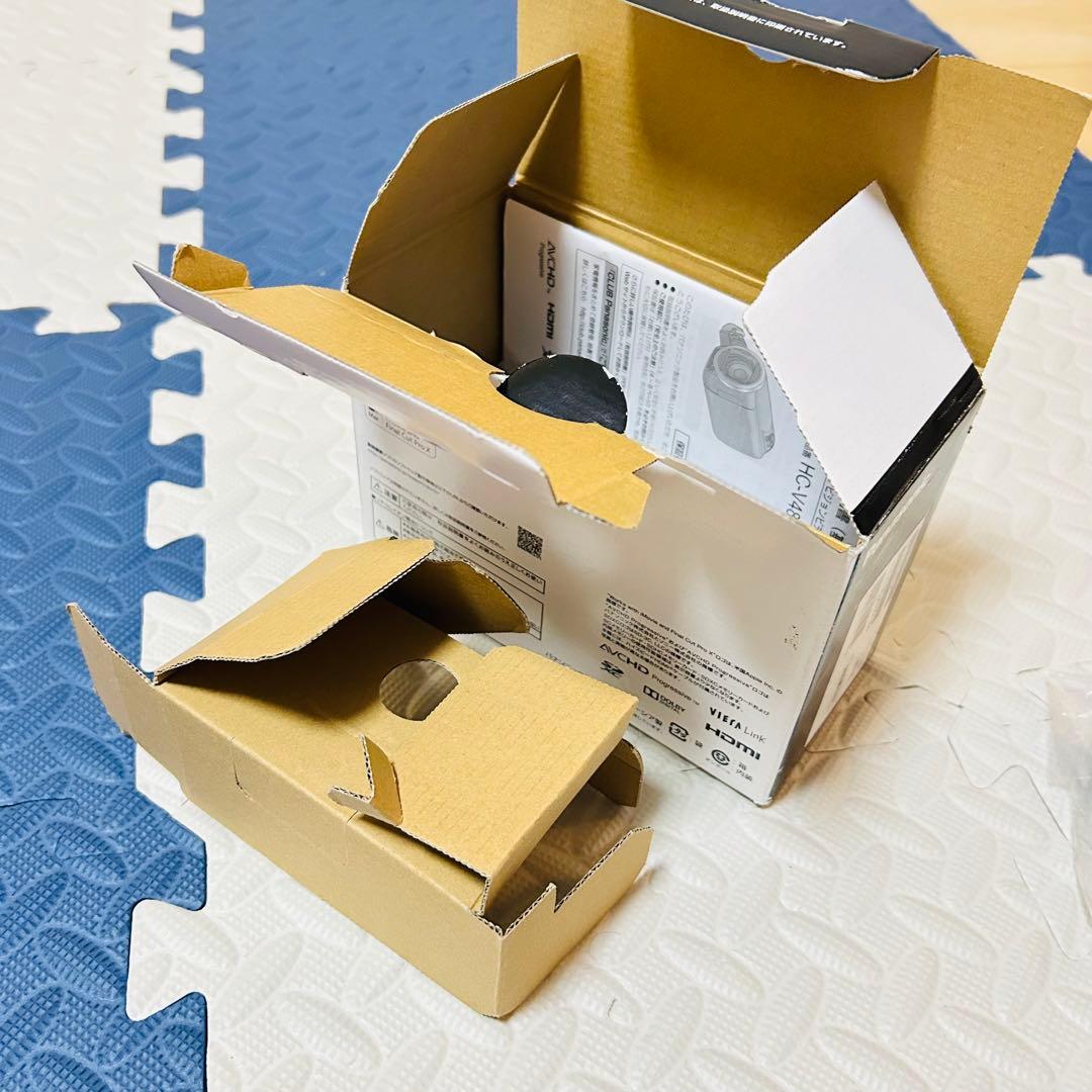 【未使用級】Panasonic HC-V480MS ビデオカメラ バッテリー2個