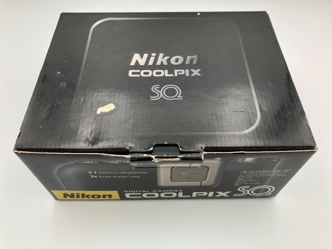 ニコン COOLPIX SQ　シルバー　コンパクトデジタルカメラ