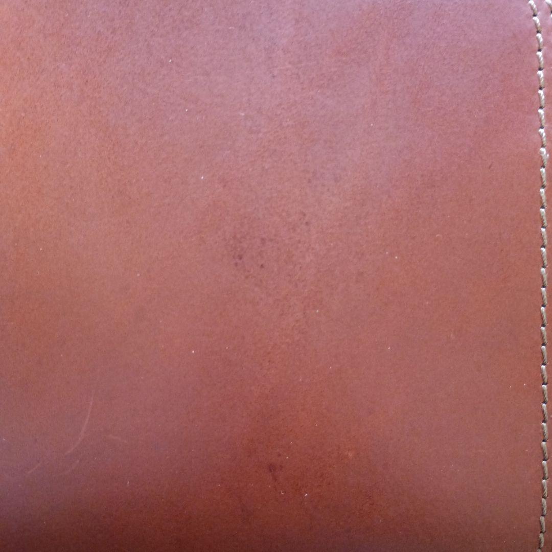 HERZ ダブルステッチ2wayショルダー チョコ