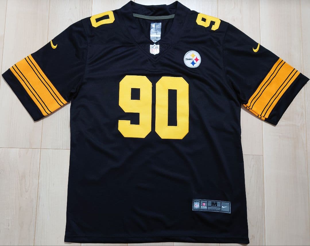NFL スティーラーズ Ｔ.Ｊ・ワット NIKE リミテッドジャージ【MD】