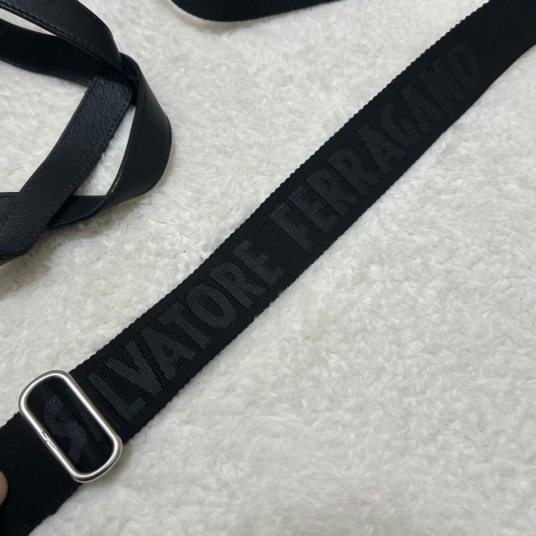 【美品】サルバトーレフェラガモ 2way トートバッグ ビジネスバッグ レザー