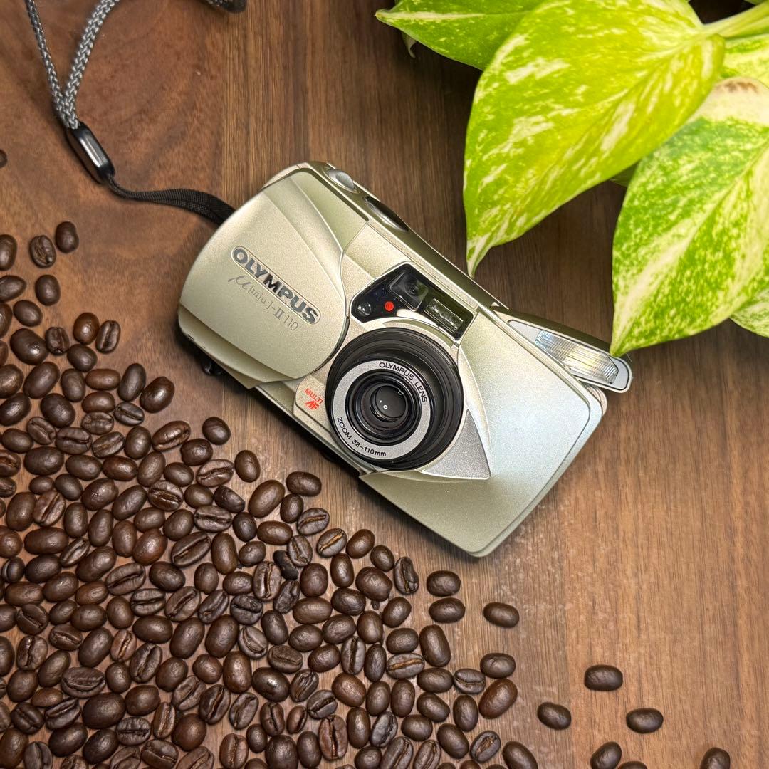 ✨超美品✨OLYMPUS μ(ミュー)Ⅱ 110 38〜110mm 付属品多数‼️