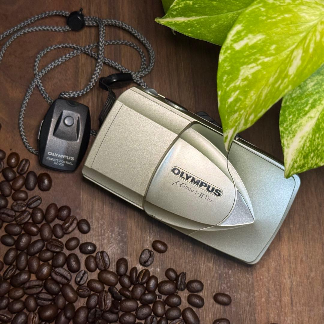 ✨超美品✨OLYMPUS μ(ミュー)Ⅱ 110 38〜110mm 付属品多数‼️