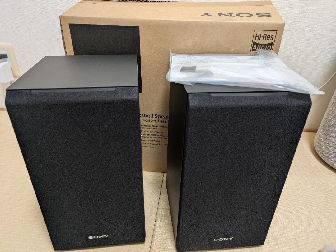 SONY ソニー SS-CS5 ブックシェルフスピーカー(ペア)2021年製