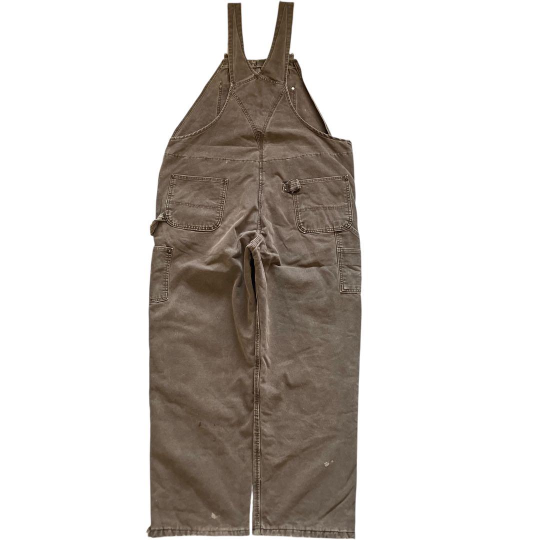 USA製90s carhartt ダブルニーオーバーオール XXLサイズ相当