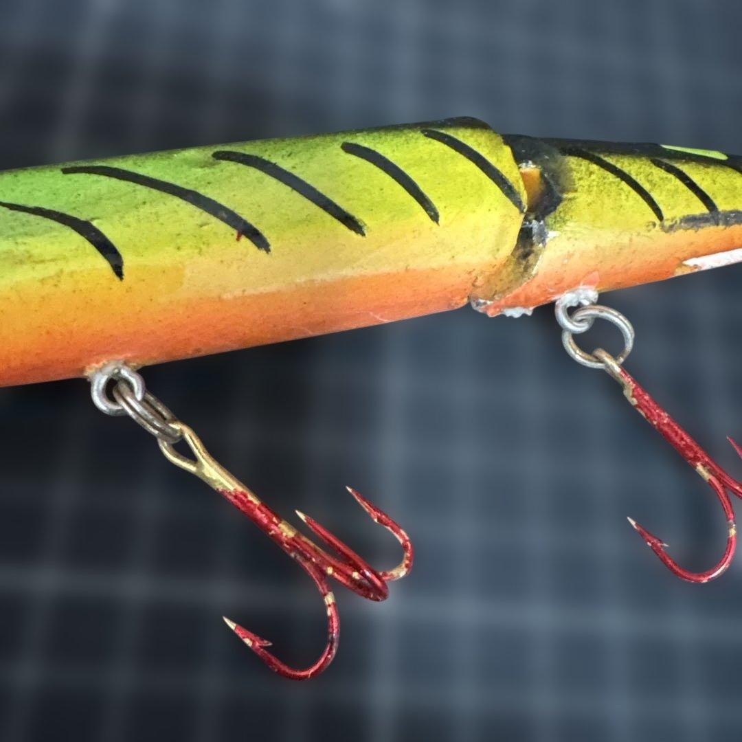 希少アランコール　ACプラグ ACミノー タイガー　オールド