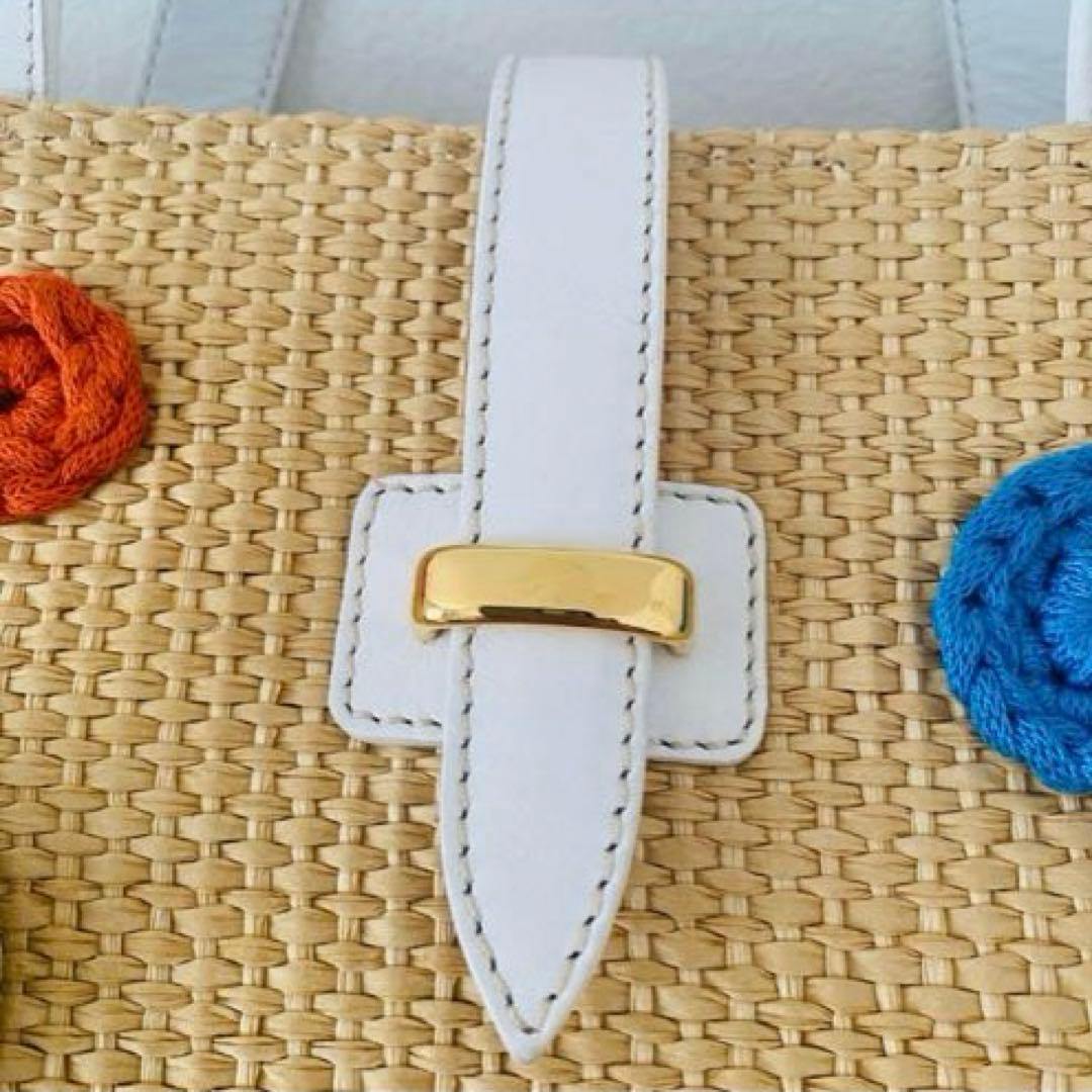 美品　CAPAF カパフ　カゴバッグ　イタリア　鞄　カバン