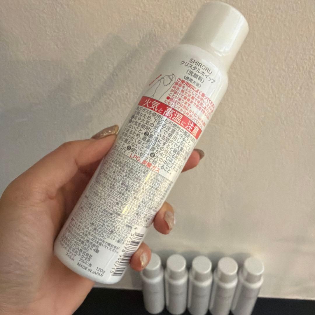 SHIRORU クリスタルホイップ 6本セット まとめ売り