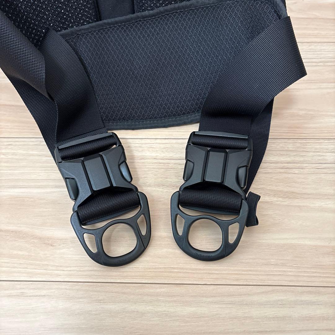 【短期使用】Hugoo ハグー ヒップシートキャリア ブラック 箱・説明書付き