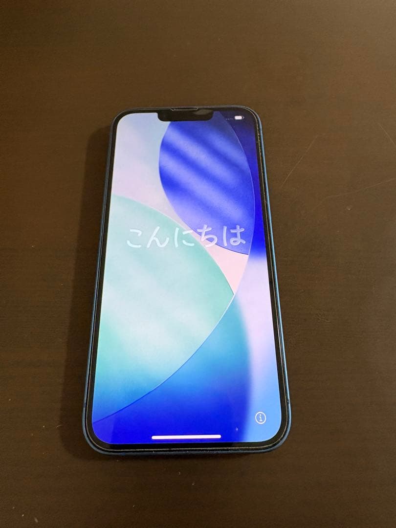 iPhone 13 512G ブルー 本体(新品ケーブル付)