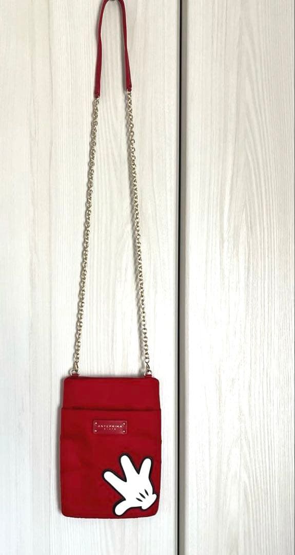 【美品used】アンテプリマ ミスト ディズニーコラボショルダーポーチ