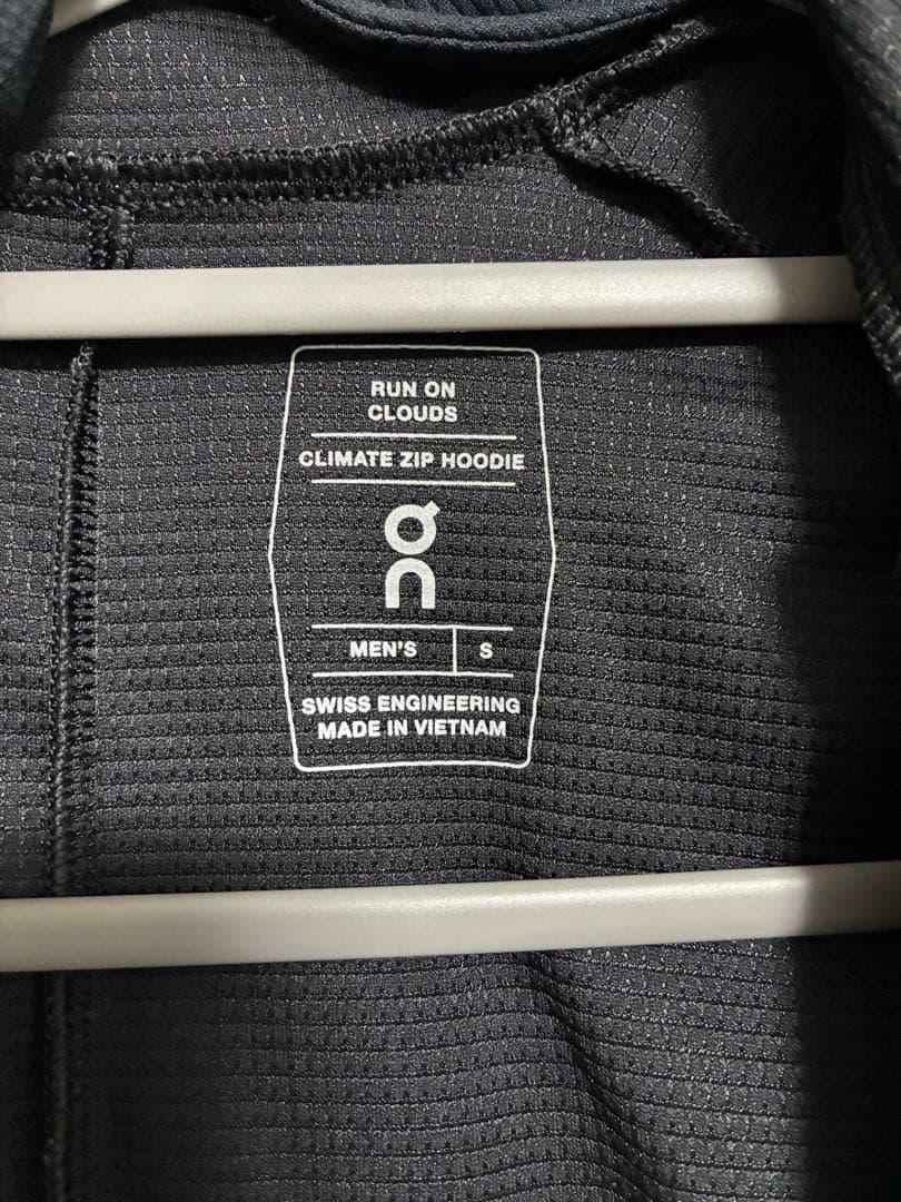 も*り様 On Climate Zip Hoodie メンズ S ブラック
