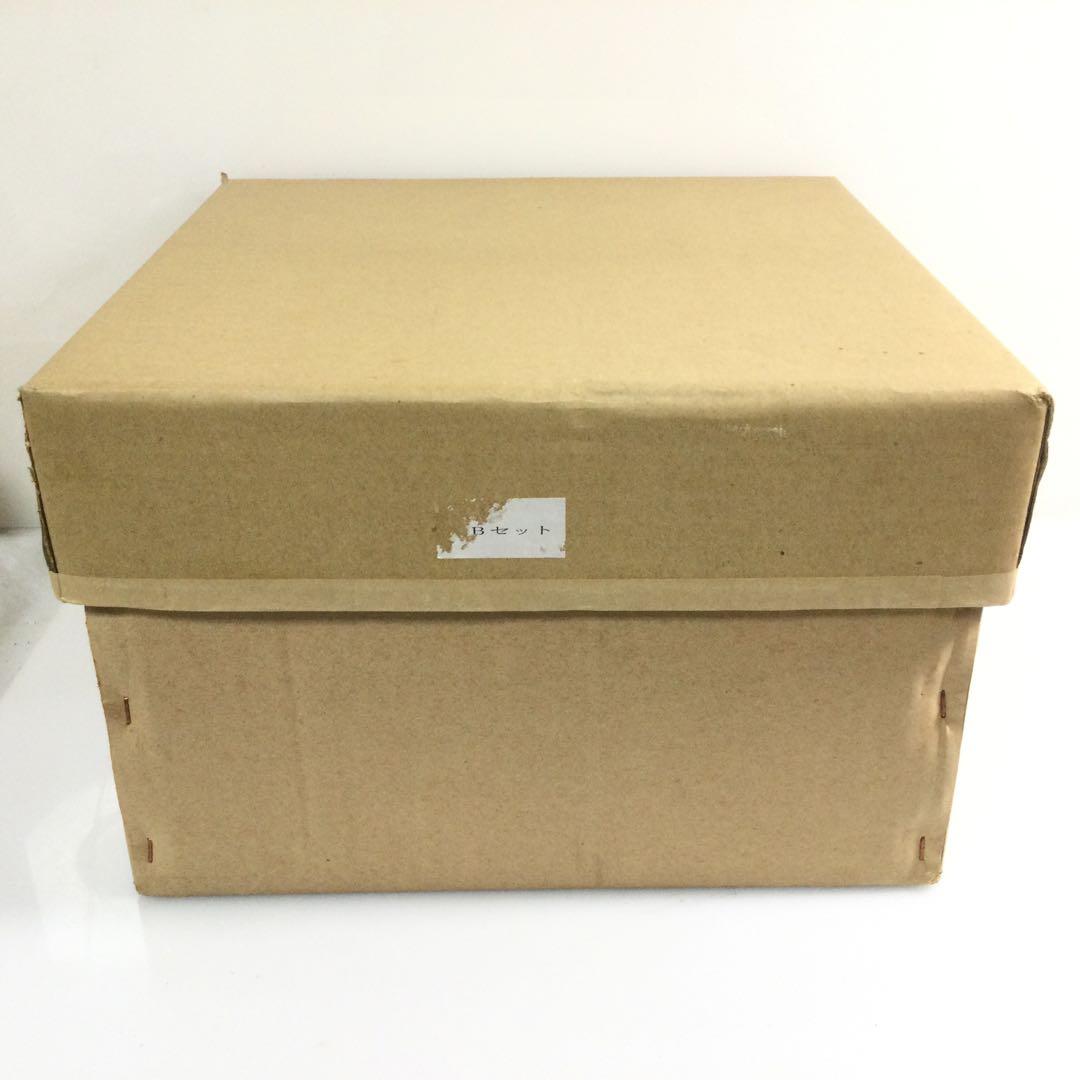 鉄器製 面取風炉 茶道具 五徳・灰付 紙箱付 茶釜 L262