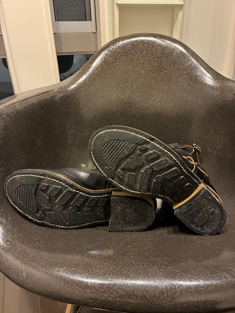 PT91 プリントタグ　レッドウイング　エンジニアブーツ　2268 7.5D