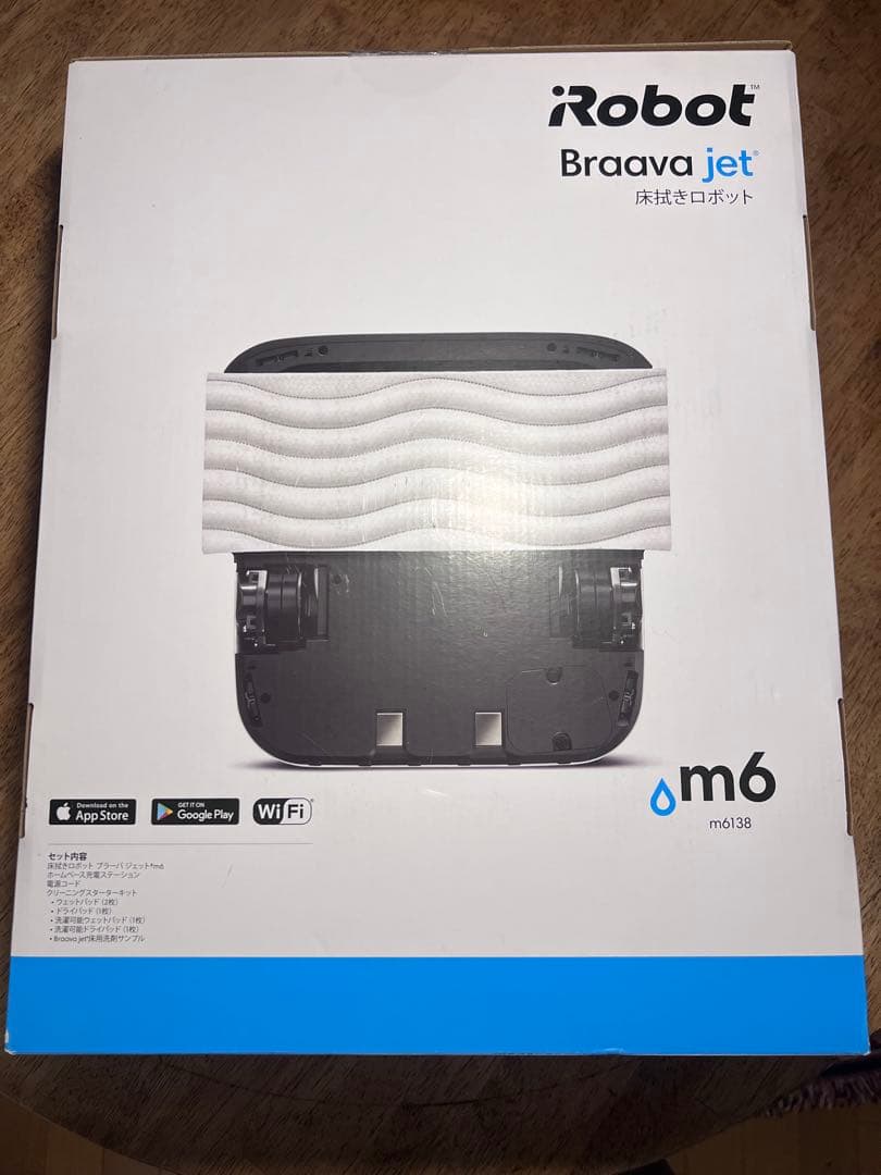 新品未使用 iRobot Braava jet m6 本体