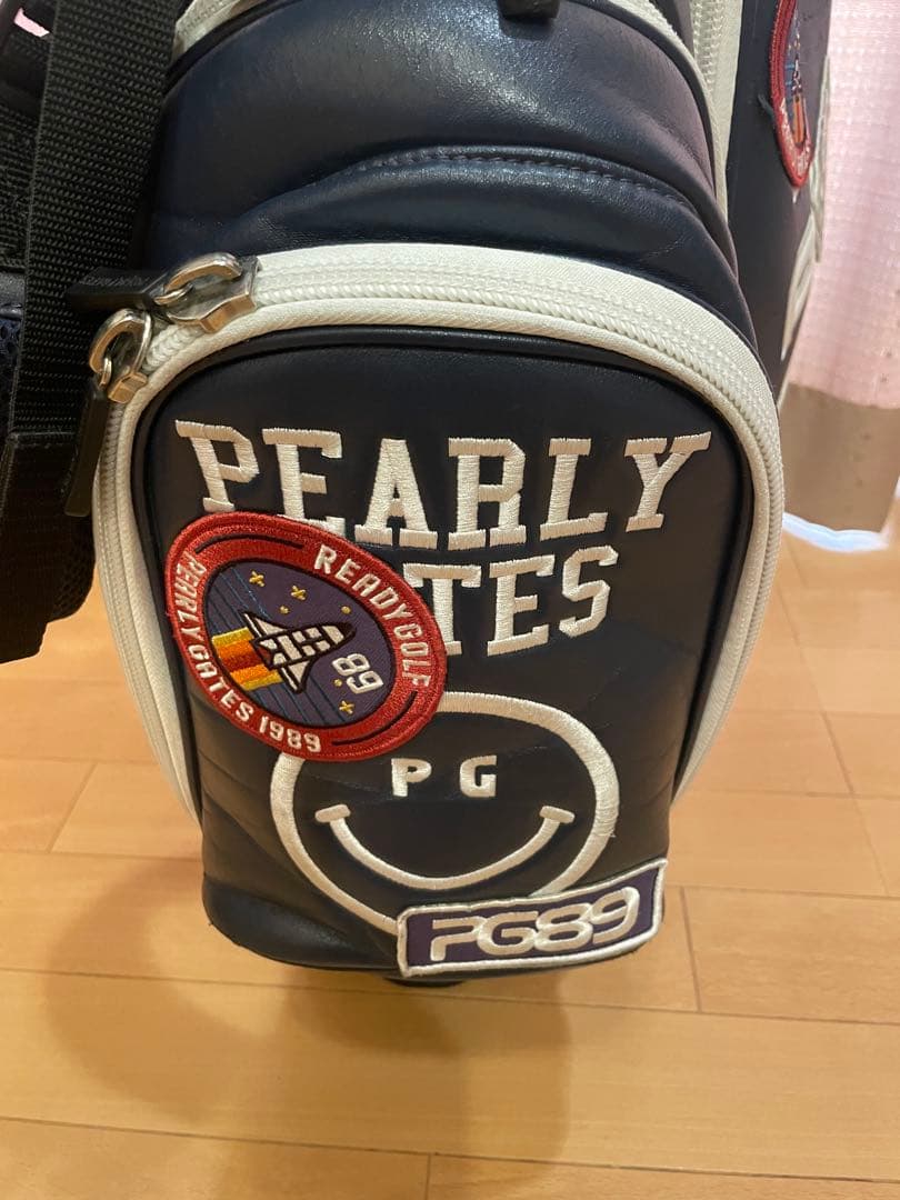 【週末限定】【限定モデル】PEARL GATES ネイビー キャディバッグ