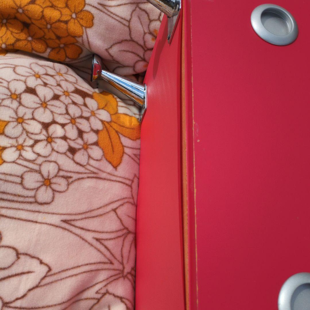 昭和レトロ チェスト 脚付き 引出し 収納 キャビネット ポップ 店舗 カフェ