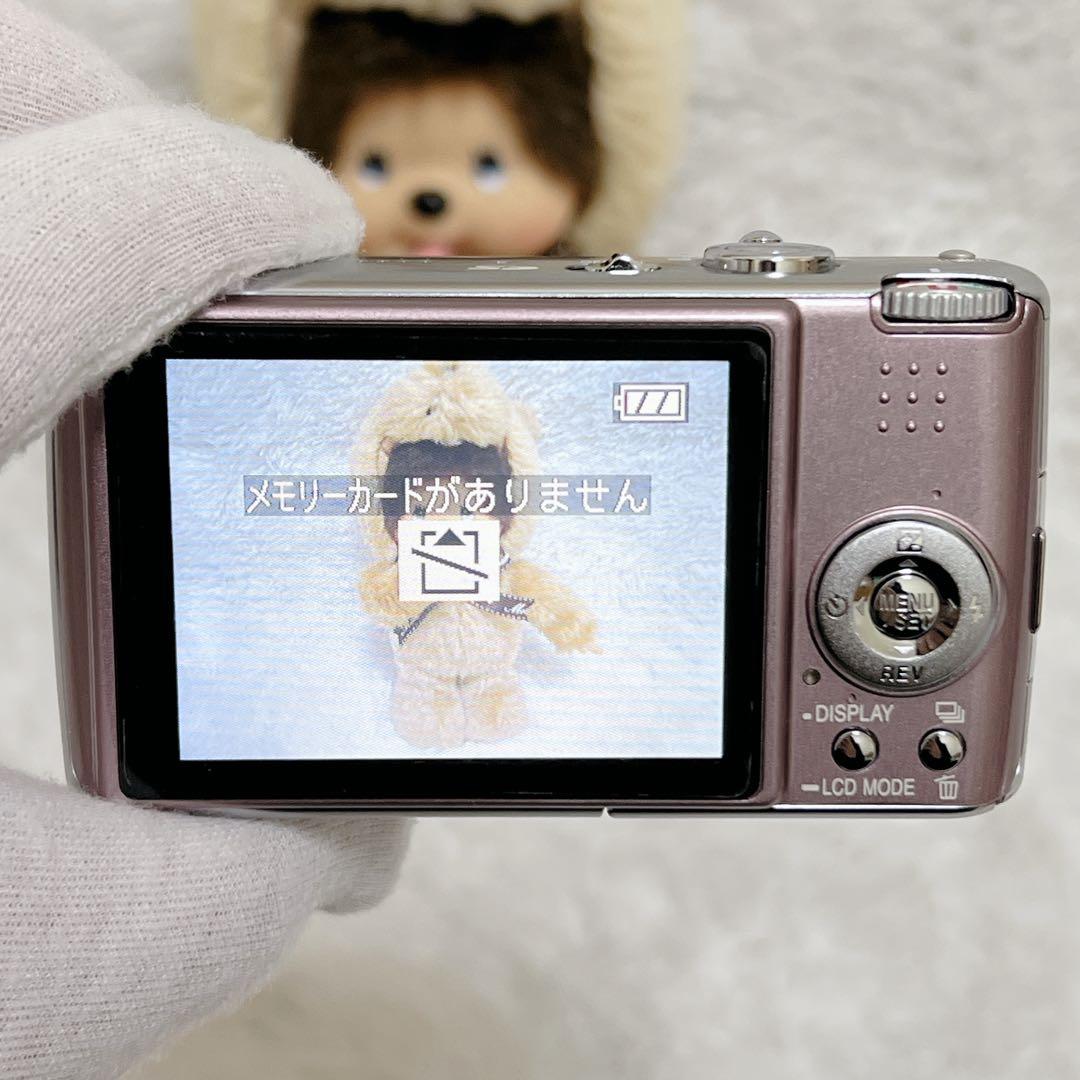 完動品 Panasonic LUMIX DMC-FX01 ピンク コンデジ
