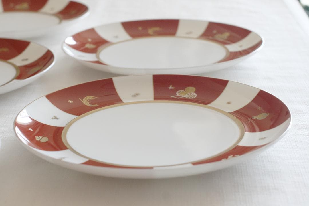 【５枚セット】NIKKO　金沢コレクション　かぐら　プレート　大皿　丸皿