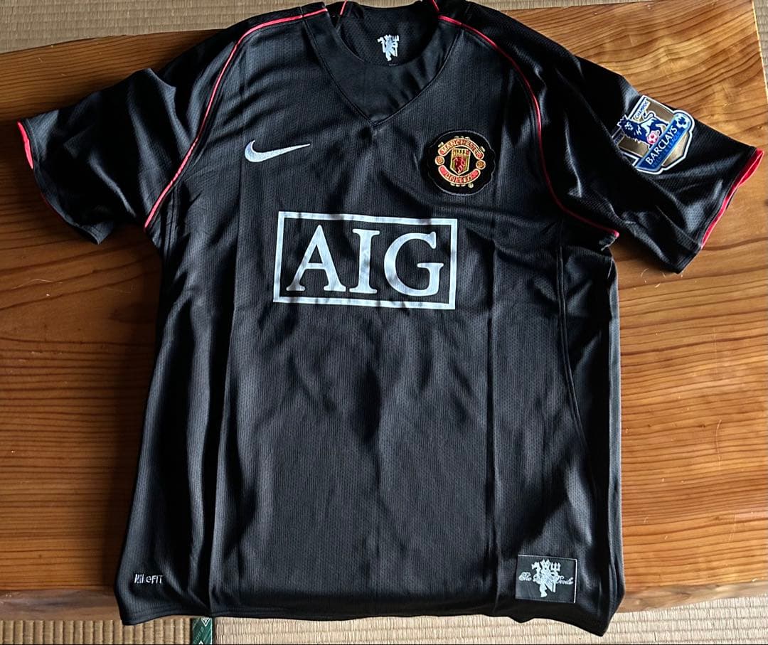 【１着しかない希少品】ピケ ユニフォーム ユナイテッド 07-08 Lサイズ