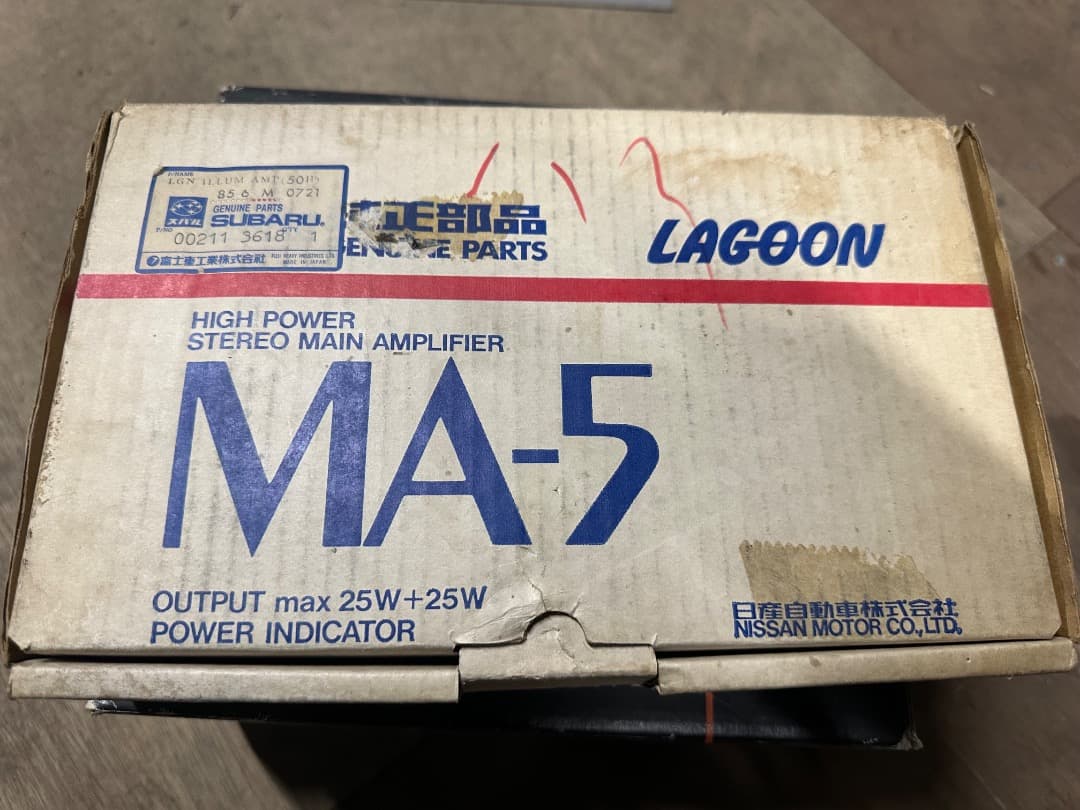 旧車　希少　アンプレベルインジゲーター