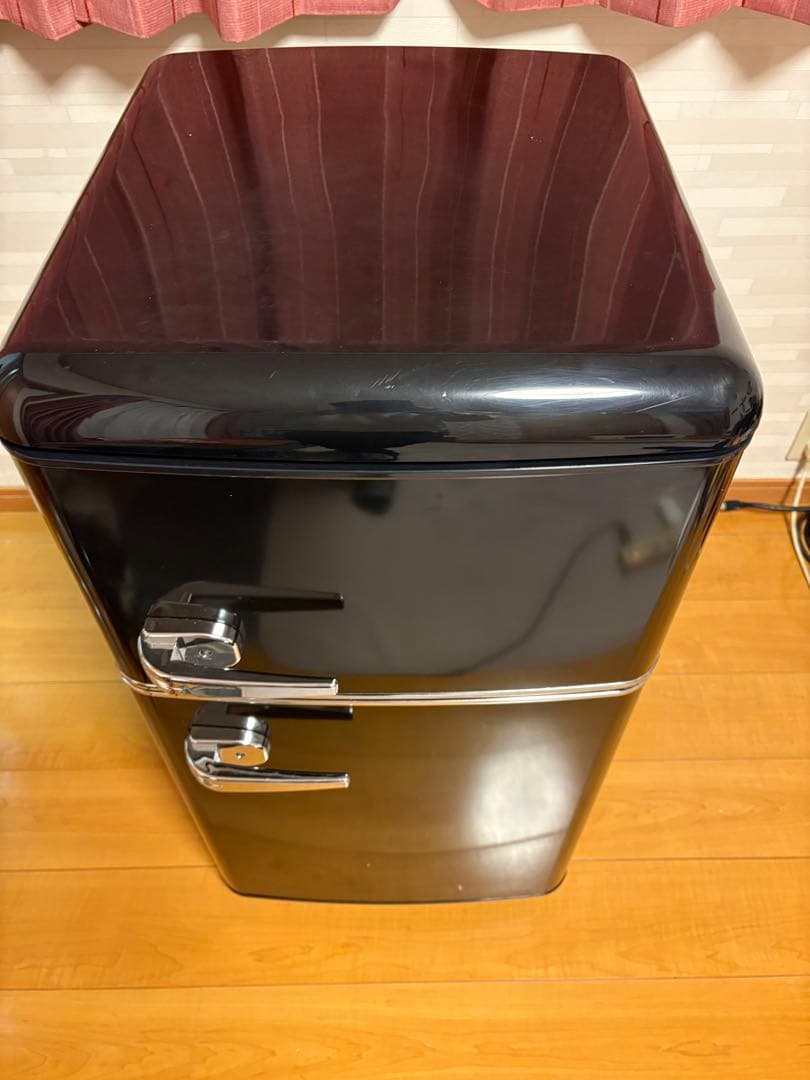 【送料無料‼️】アイリスオーヤマ　冷蔵庫81L レトロスタイル 2ドア✨2022年