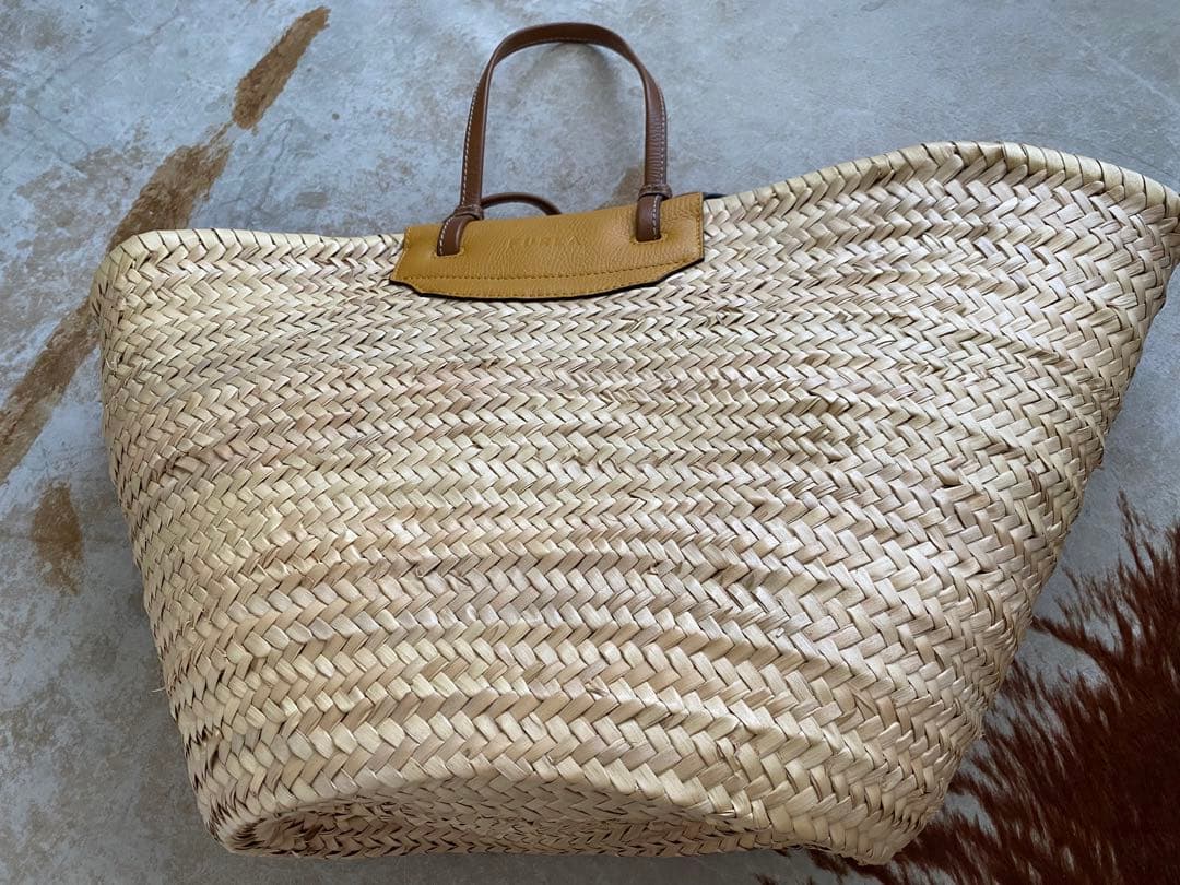 新品未使用 FRULA フルラ MERAVIGLIA L TOTE カゴバッグ