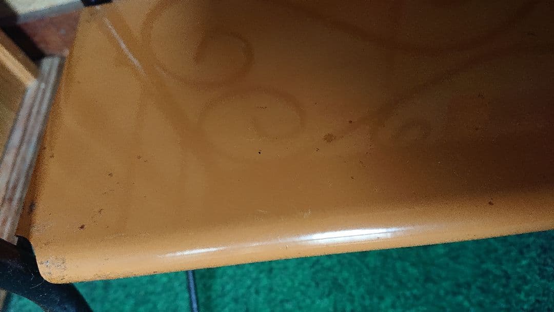 T*様 【アンティーク】昭和レトロ 3段 アイアン シェルフ スチールラック 棚