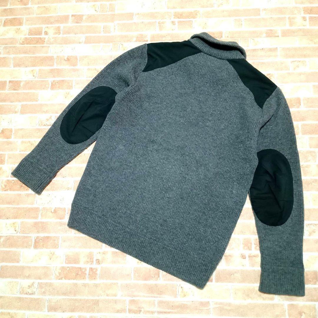 モンベル ミッテルレギ フルジップセーター 　グレー　メンズL