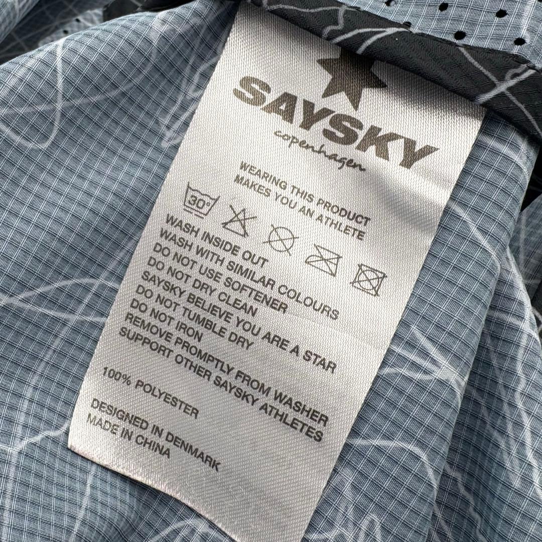 SAYSKY セイスカイ トライアスロンランニングジャケット ブラック M日本L