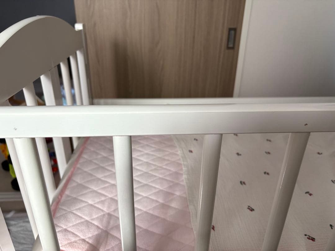 折りたたみ ベビーベッド 120×70cm　スリーピー　石崎家具　送料込み