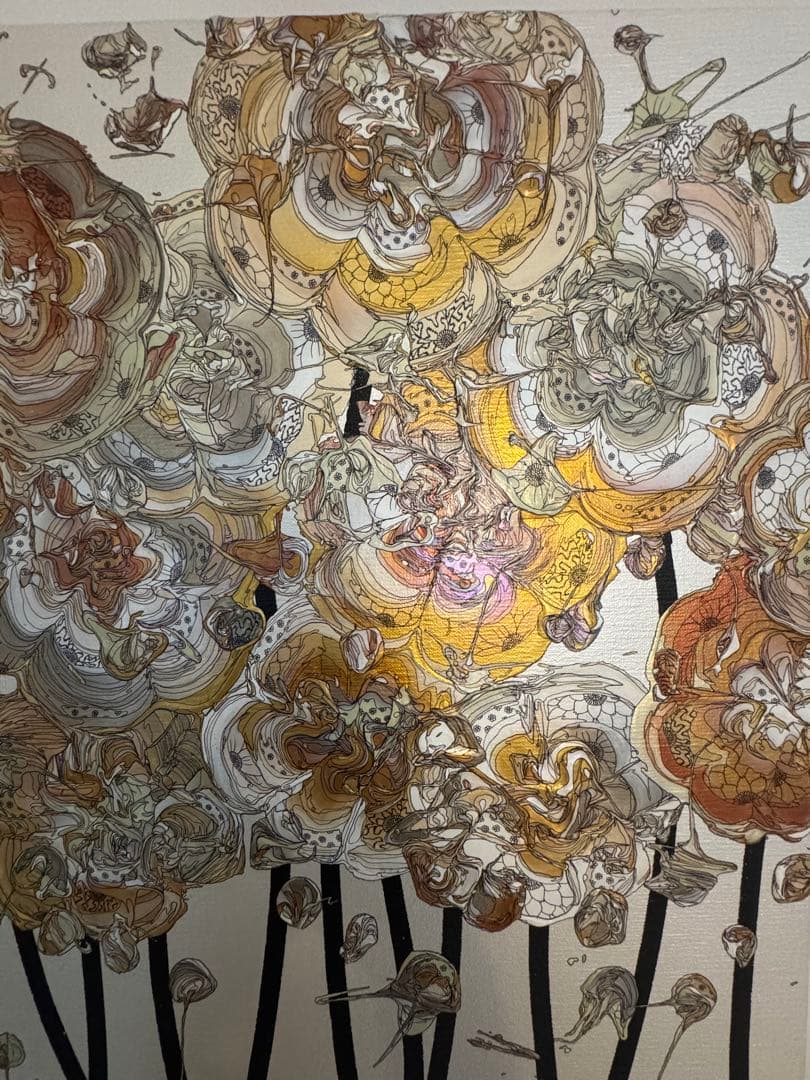 【真作】 希少 奥田雄太 現代アート 人気作家　キャンバス 原画