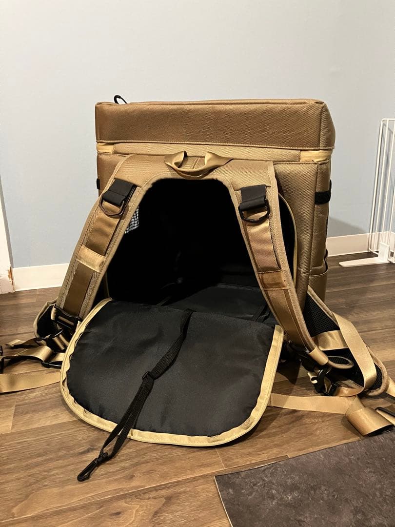 廃番貴重 MANDARIN BROTHERS ルートキャリーバックパック サンド