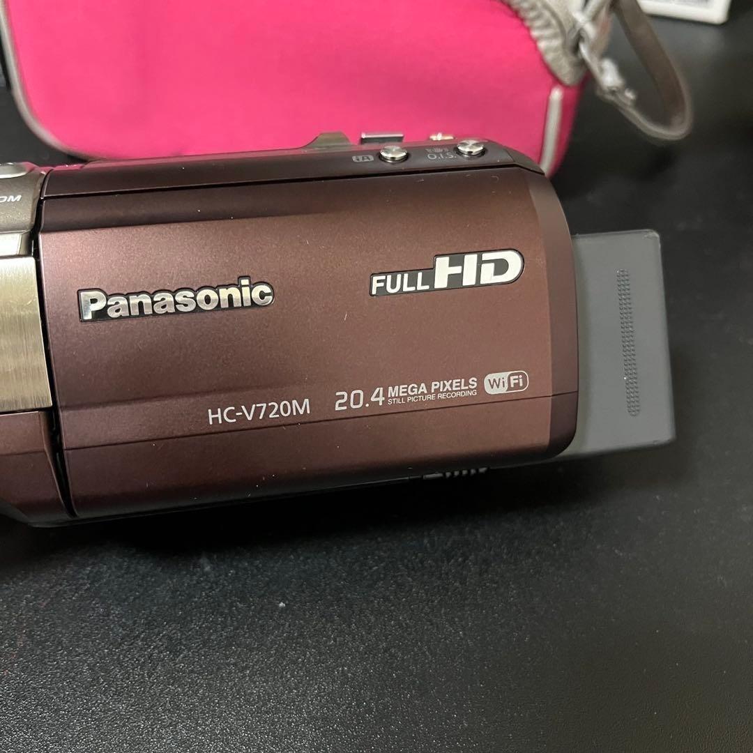 Panasonic HC-V720M ブラウン ビデオカメラ 4106