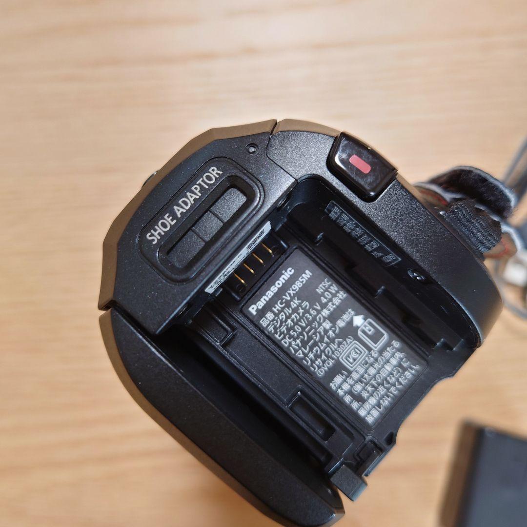 パナソニック　Panasonic　4K対応　ビデオカメラ HC-VX985M