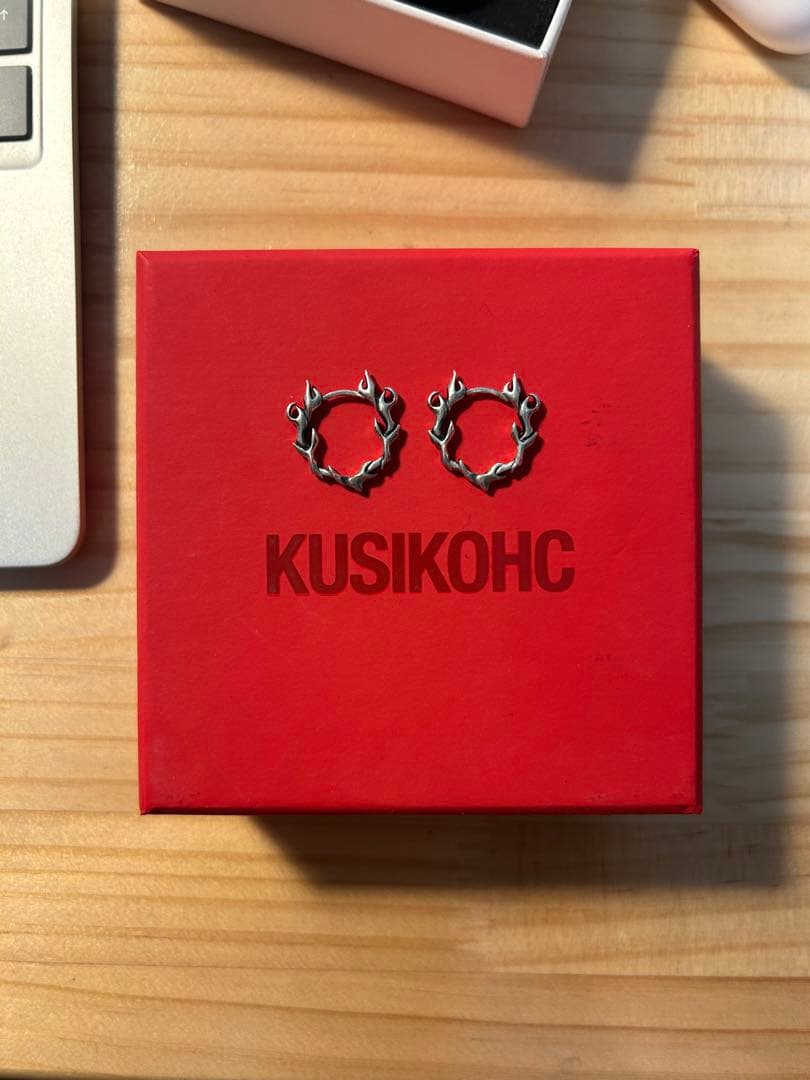 KUSIKOHC FLAMEフープピアス