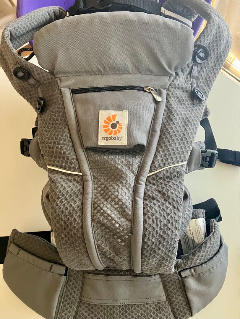 エルゴベビー ergobaby ベビーキャリア オムニブリーズ グレー