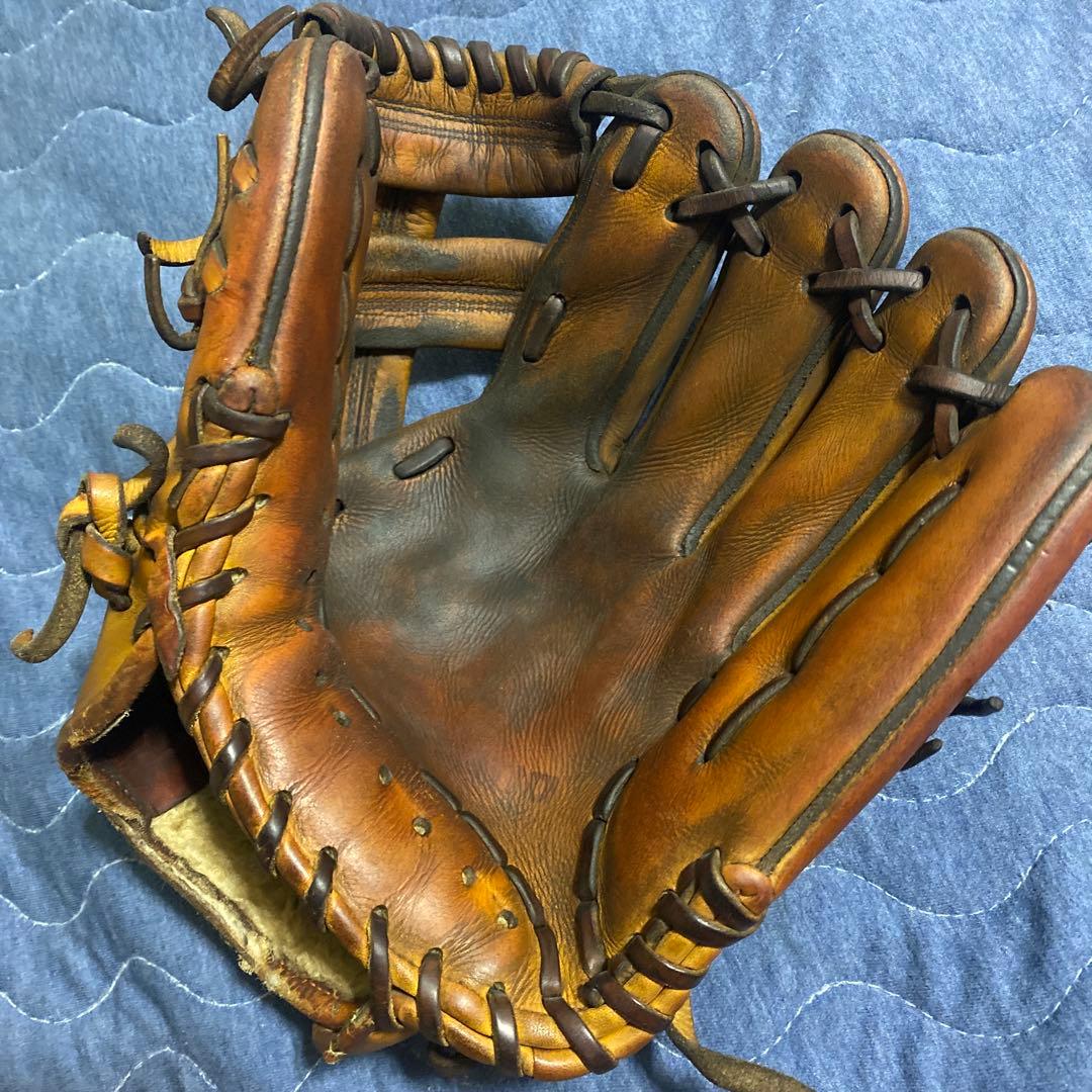 ブラウン レザー 硬式野球グローブ