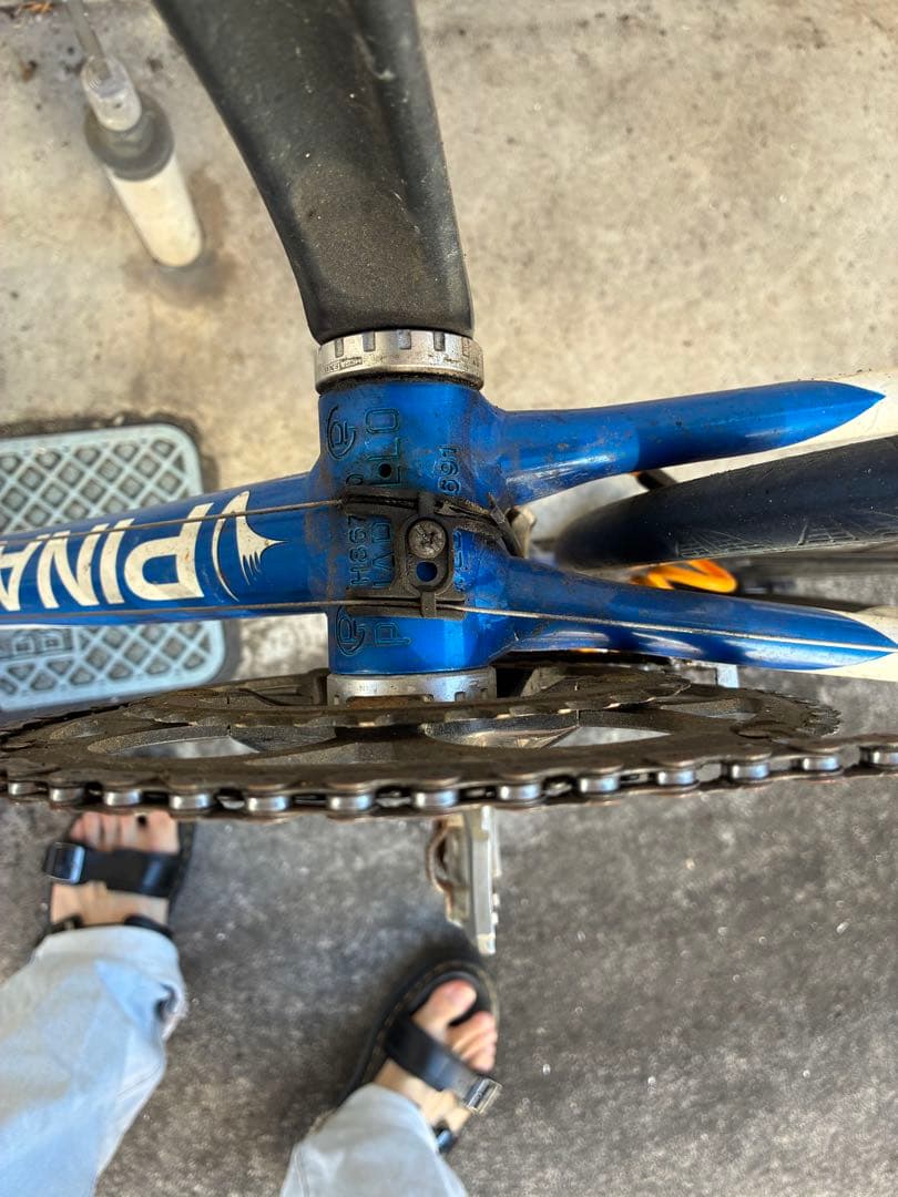 PINARELLO FP2 ロードバイク 青/白　送料込み