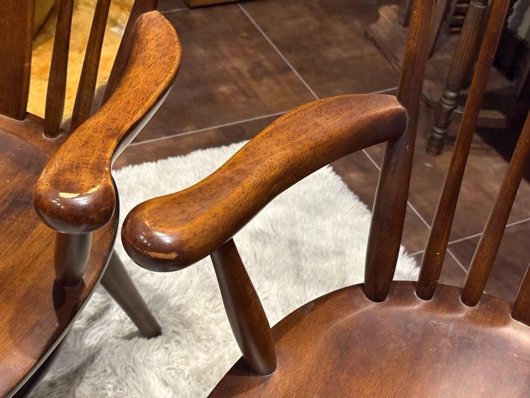 KASHIWA 柏木工　ウィンザーチェア　アームチェア　アンティーク　SY