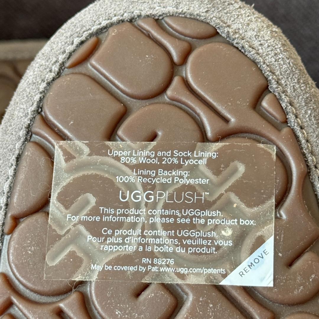 【新品】UGG グレー スエード モカシン 28.0 cm