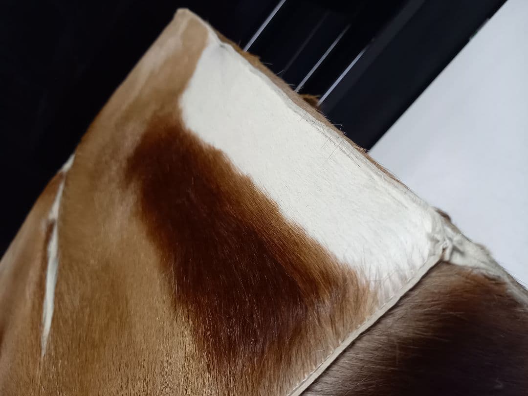 希少　メゾン　テルガス　フランス製　ガゼル　毛皮　スツール　ボックス