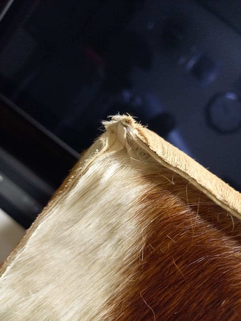 希少　メゾン　テルガス　フランス製　ガゼル　毛皮　スツール　ボックス