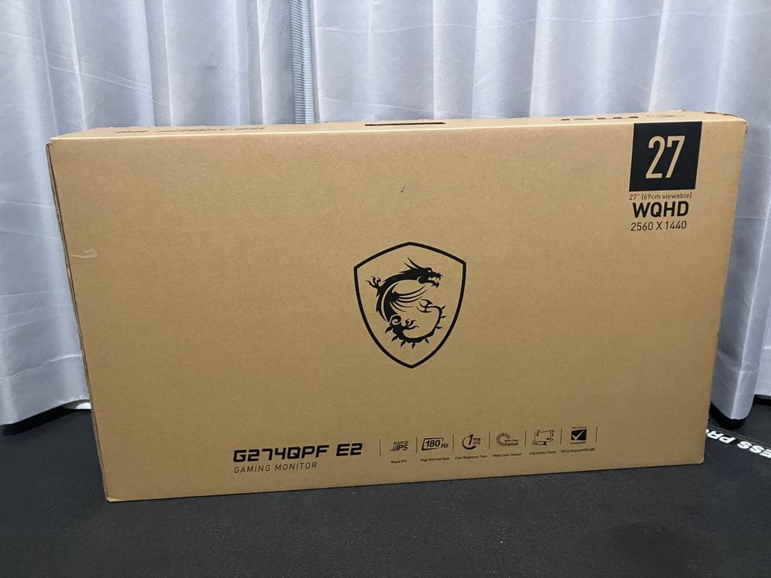 【新品・未開封】G274QPF E2 27インチ ゲーミングモニター