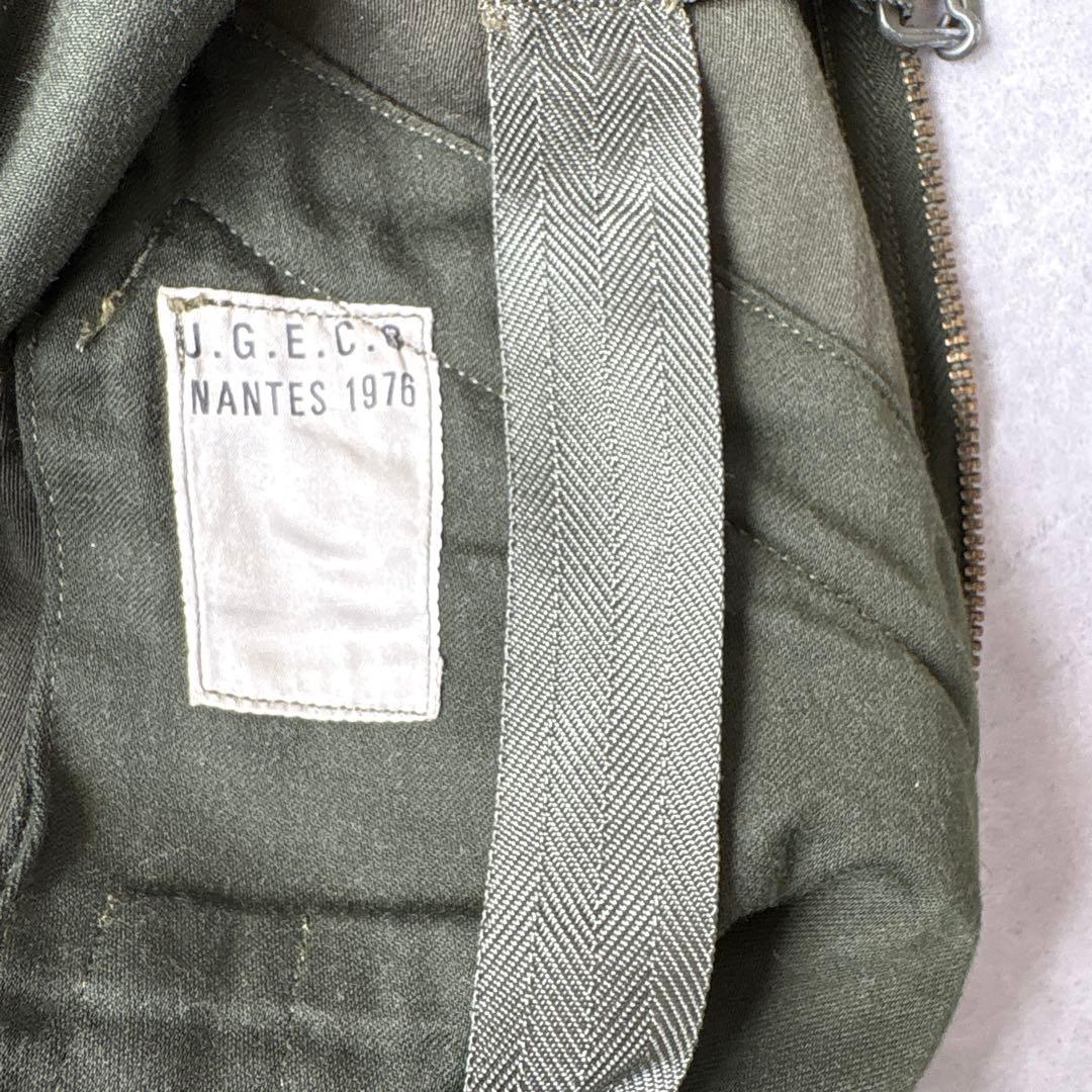 ★超希少　70s初期　フランス軍　ARMY カバーオール　ジャンプスーツ　つなぎ