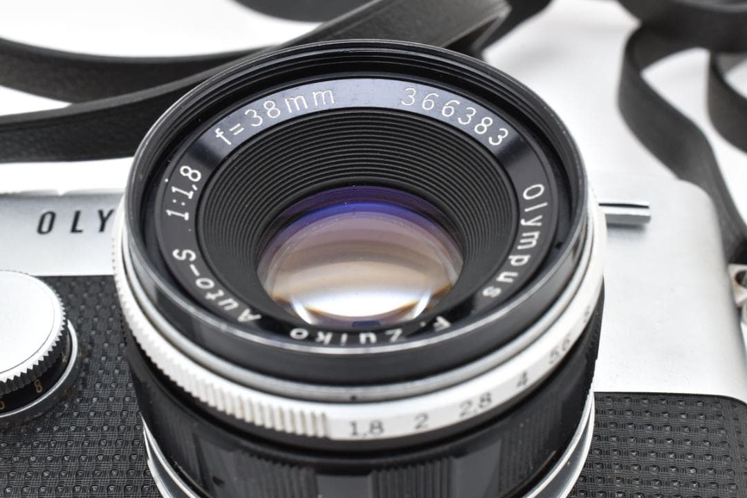 オリンパス PEN-FT F.Zuiko Auto-S 1.8 38mm 一眼