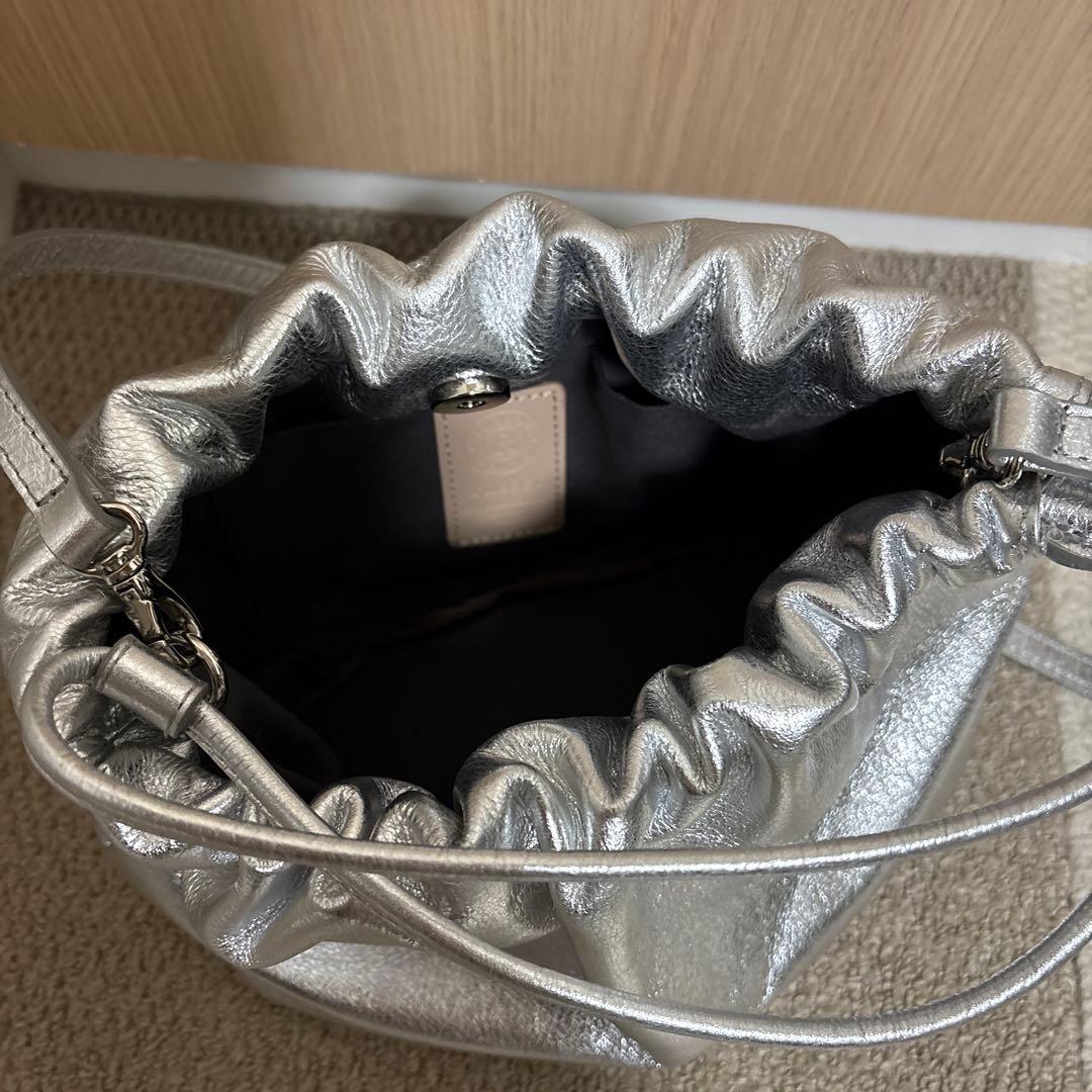 russet ラシット レザー巾着4wayショルダーバッグ